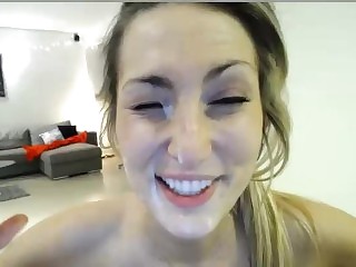 3mm 3ddi3lov3tt stre m te webcam couple quick fuck and facial