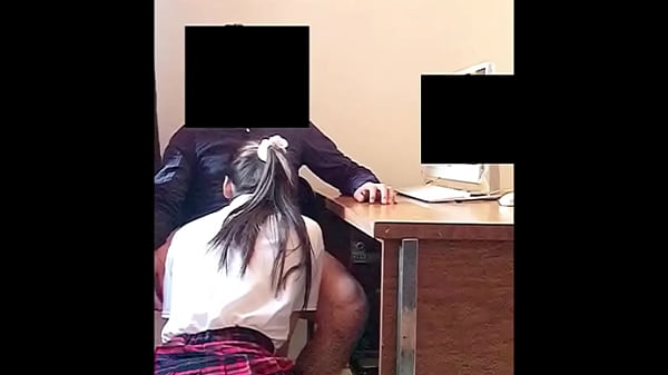 He Sucks his Teacher's DICK in a Classroom! Mexican Schoolgirl Sucking her TEACHER'S DICK in a School Room!